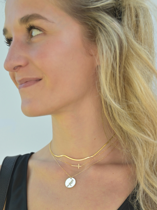 Layered Cardinal 3-Piece Necklace Set