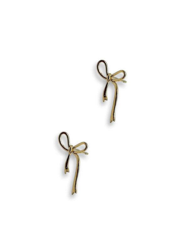 The Brooke Bow Earring