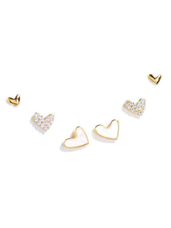 I Heart You Stud Set