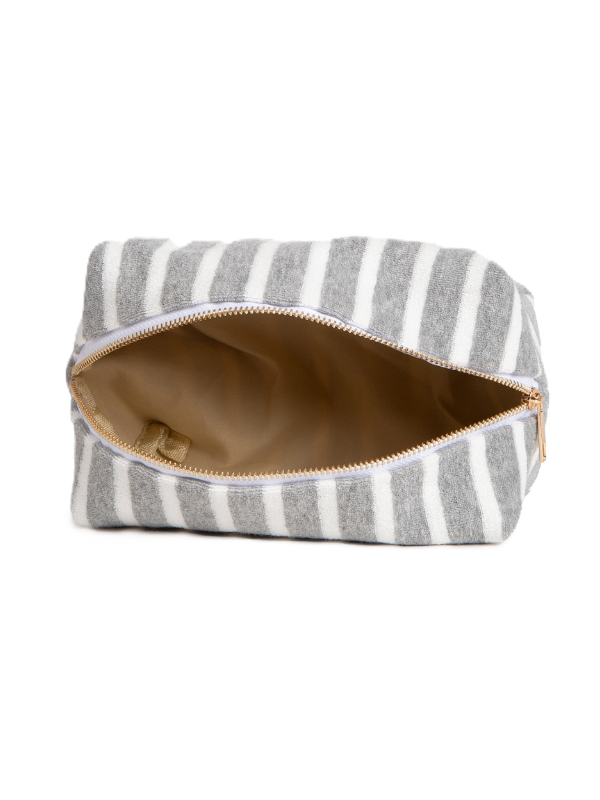 The LB Mint Cosmetic Bag - Grey