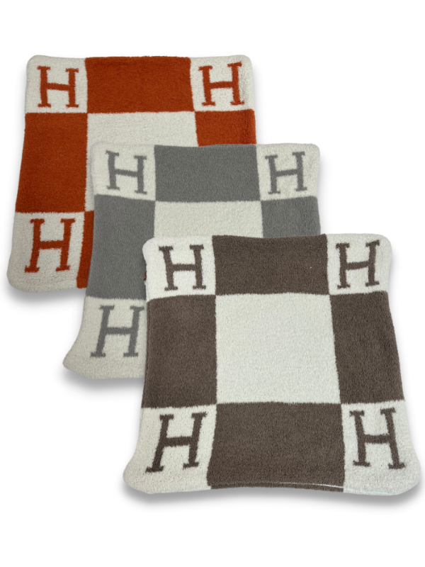 The "H" Pillow Cover
