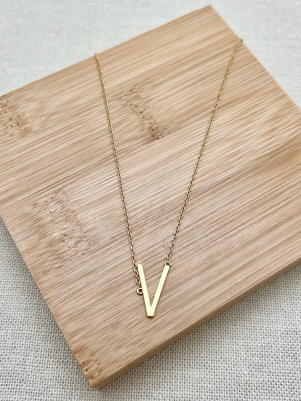 The Delicate Monogram Necklace