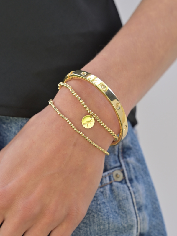 Layered Cardinal 3-Piece Bracelet Set