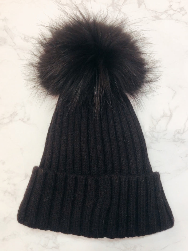 The Evelyn Pom Hat