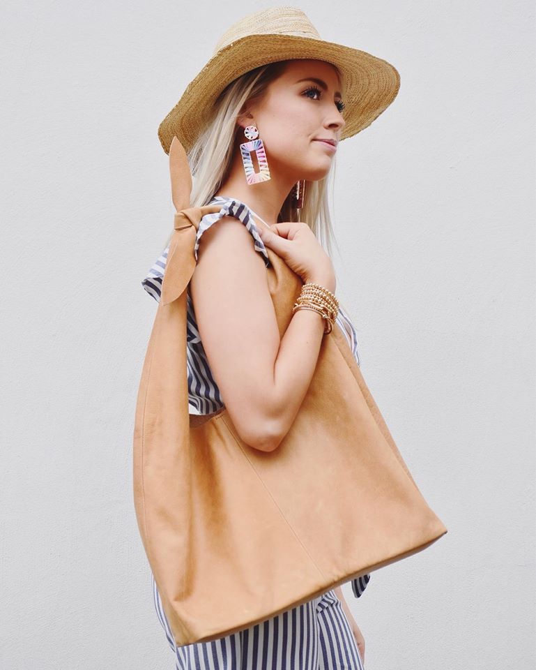 The Lulu Leather Tote
