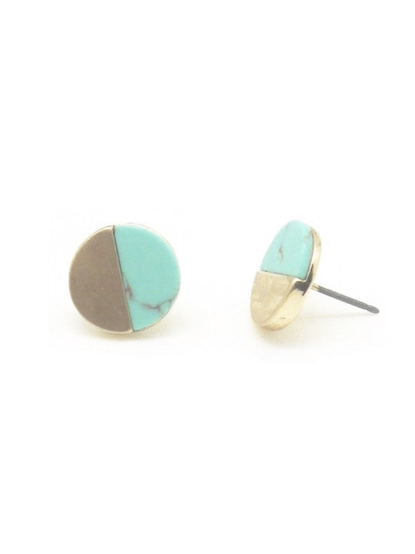 The Bailey Earring - Turquoise