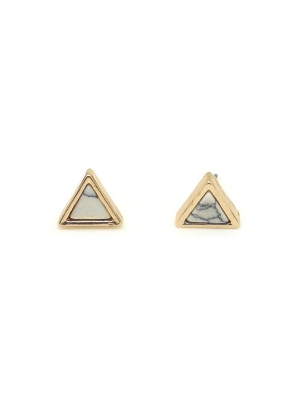 The Telly Earring - White