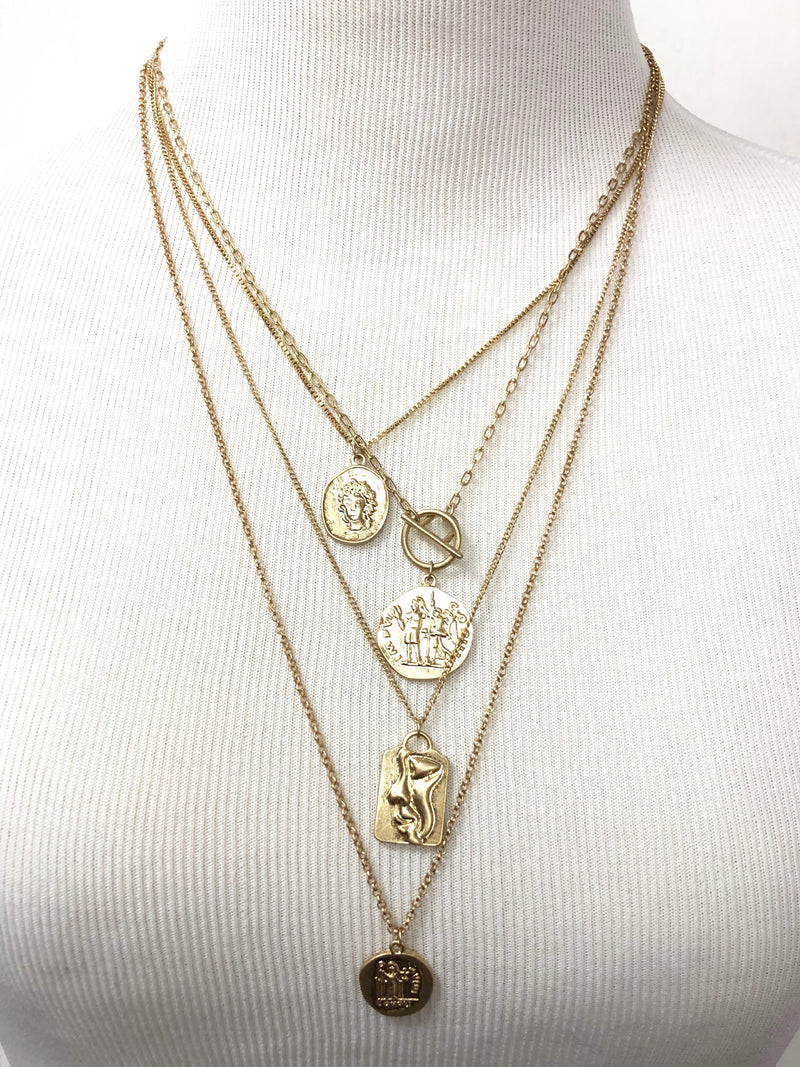 The Olivia Coin Necklace